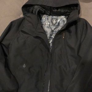 Boys M Volcom Hernan Heavy Weight/Hooded Jacket.
